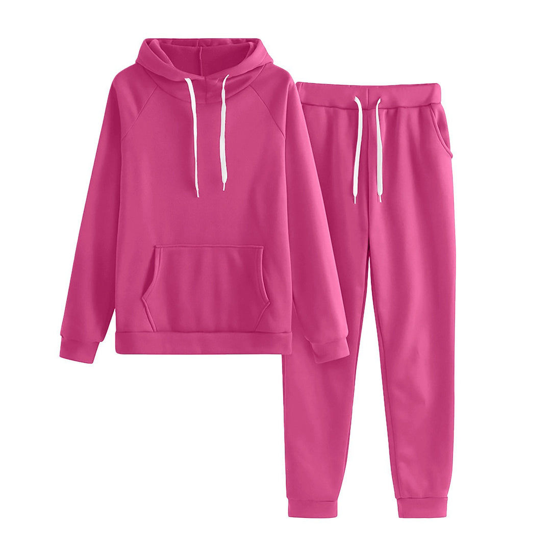 Women comfortable leisure set with hoodie and jogging pants Chic & Stil