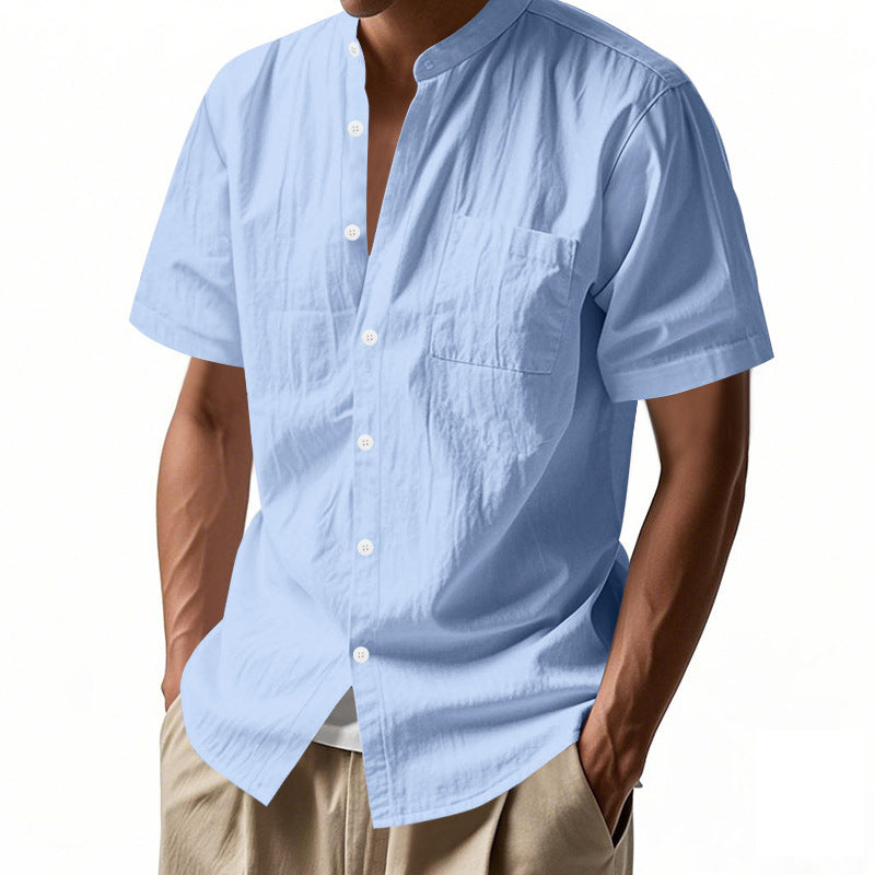 Men Short Sleeve Shirt Lune London