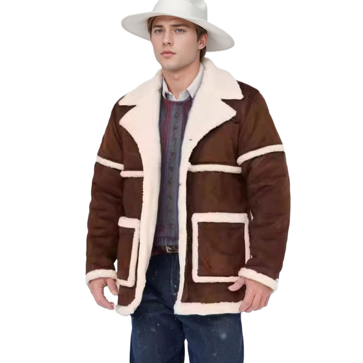 Casual and padded outdoor jacket for men with large pockets Lune London