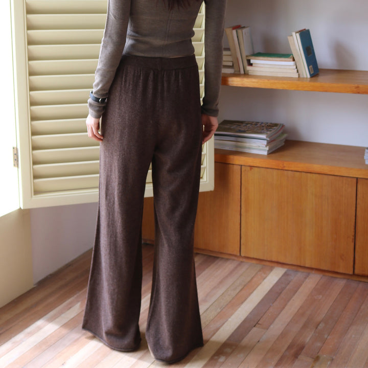 Ladies Elegant Knit Loungewear Set with Pants and Cardigan Lune London