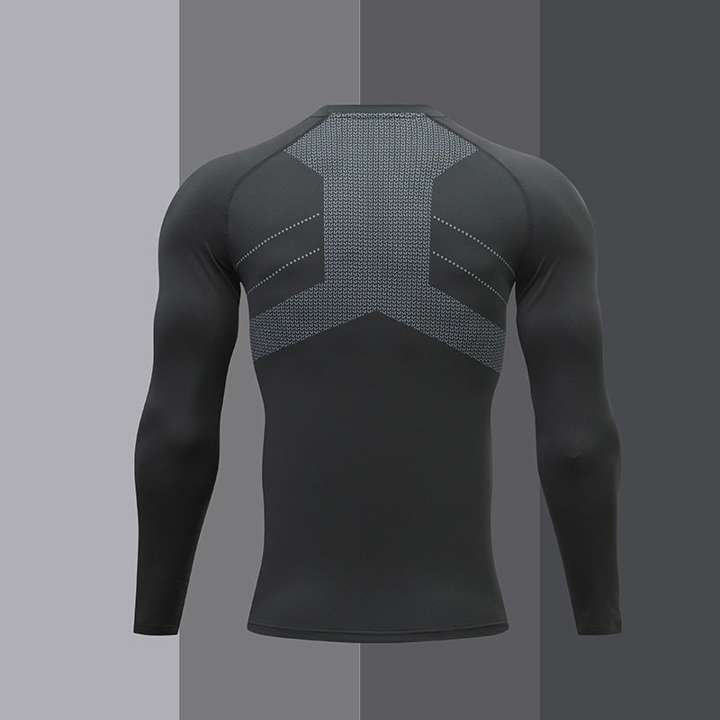 Men's Compression Long Sleeve Sports Shirt Lune London