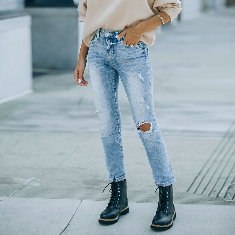 Ladies fashionable sweatshirt with puff sleeves Lune London
