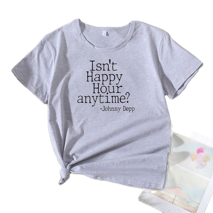 Graphic quote t-shirt comedy women Lune London