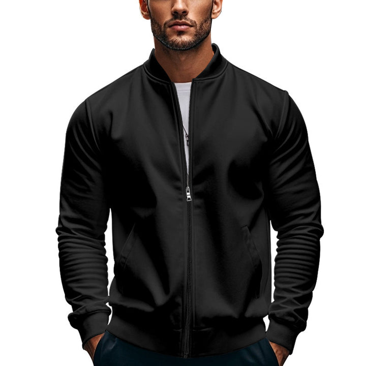 Sporty bomber jacket for men with practical pockets Lune London