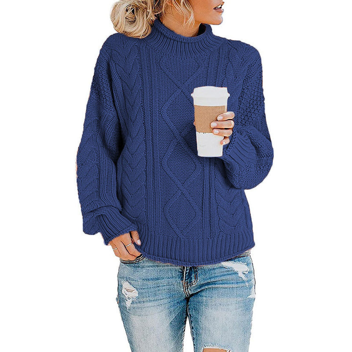 Thick Cable Knit Sweater for Women Lune London