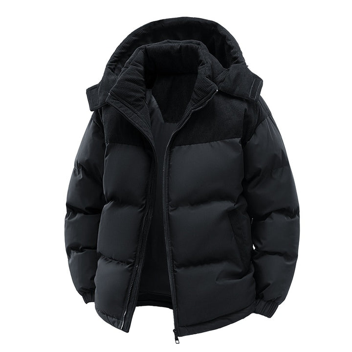 Ladies elegant quilted jacket with practical pockets and adjustable hood Lune London