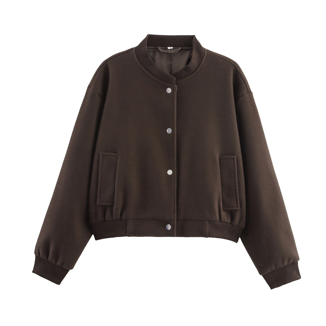 Women’s button sports jacket with practical pockets Lune London