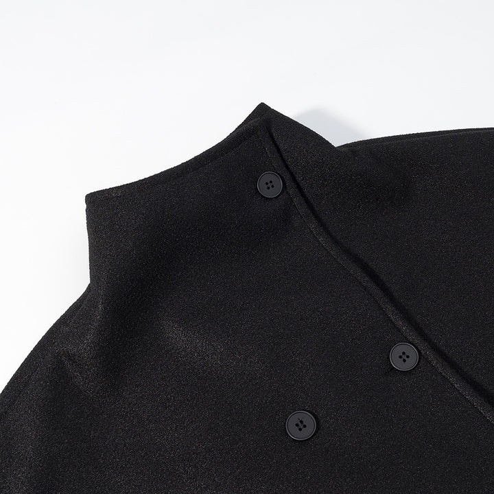 Ladies fashion jacket with high collar and double-breasted Lune London