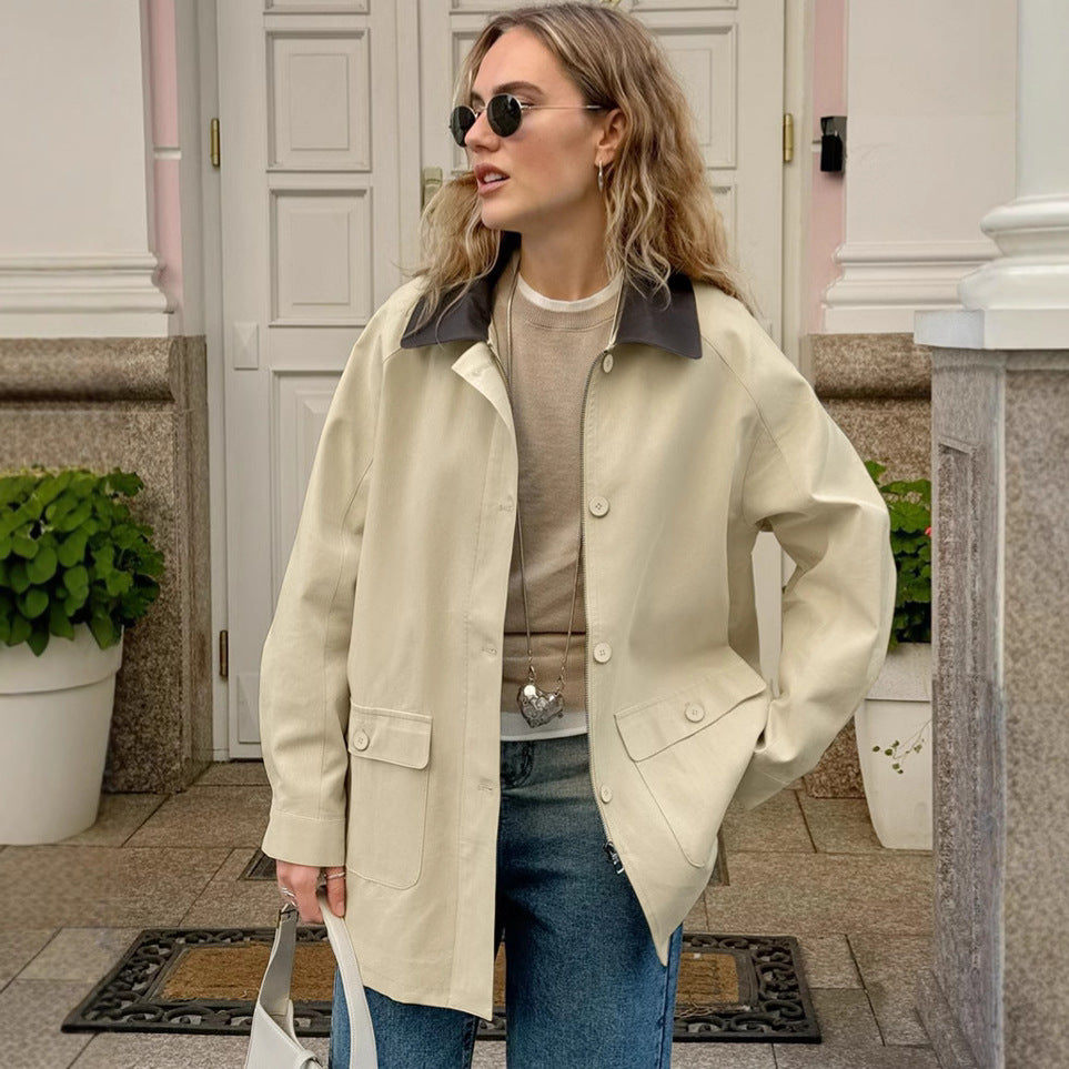 Elegant utility jacket for women made of high-quality material Lune London