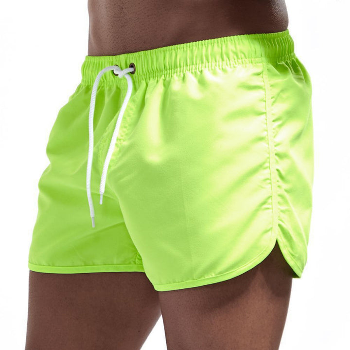 Men's swim shorts made of quick-drying material with an elastic waistband Lune London