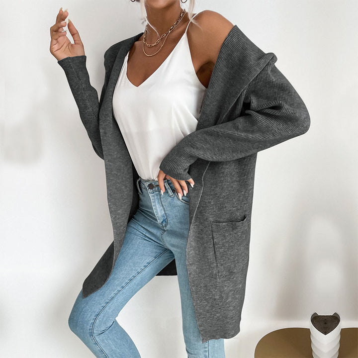 Ladies chic and stylish long cardigan
