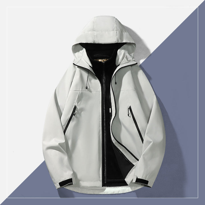 Veste imperméable multifonctionnelle pour hommes Chic und Stil