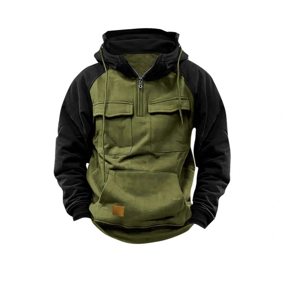 Men's functional hoodie with practical pockets and innovative design Lune London