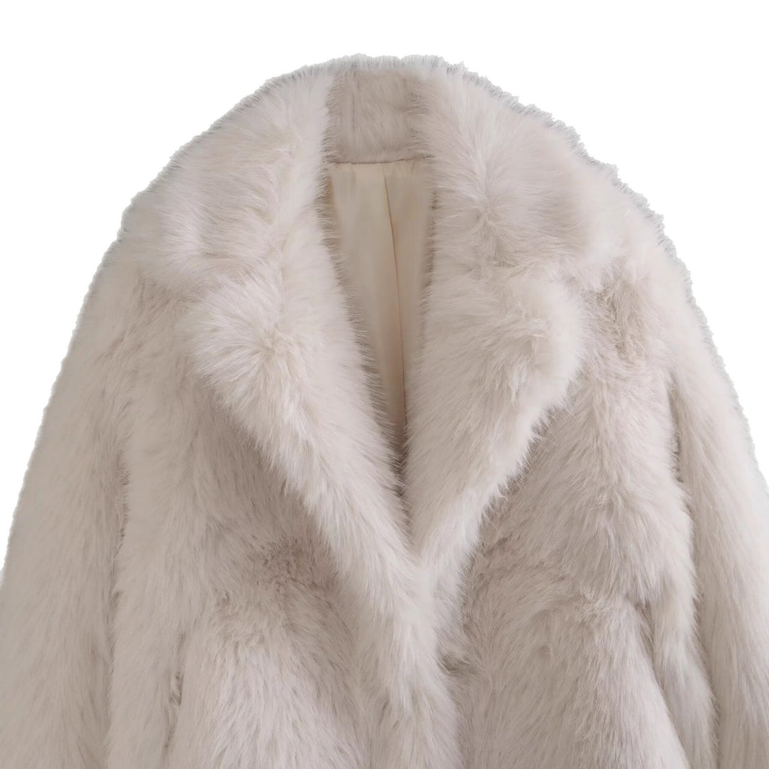 Women’s Luxury Faux Fur Jacket mit Elegant Fit & Warm Comfort | Lune London