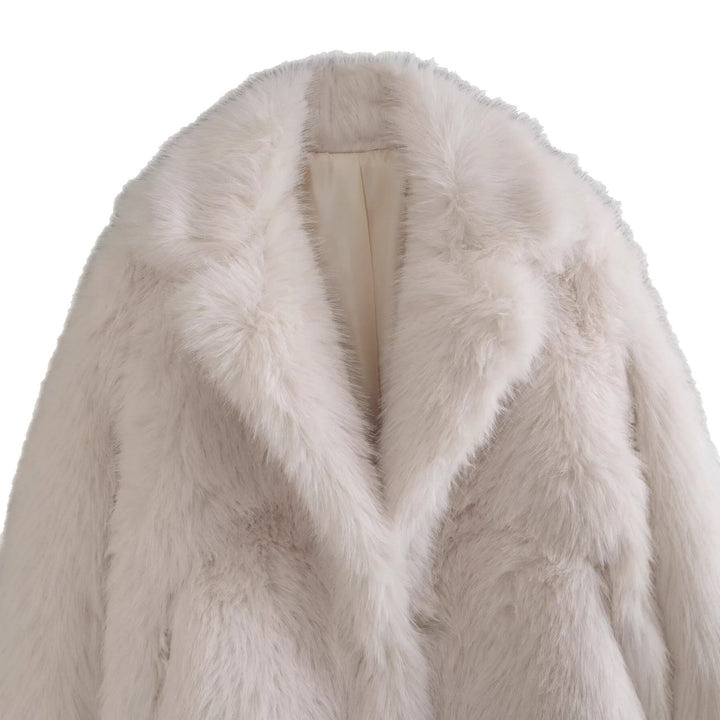 Women’s Luxury Faux Fur Jacket mit Elegant Fit & Warm Comfort | Lune London