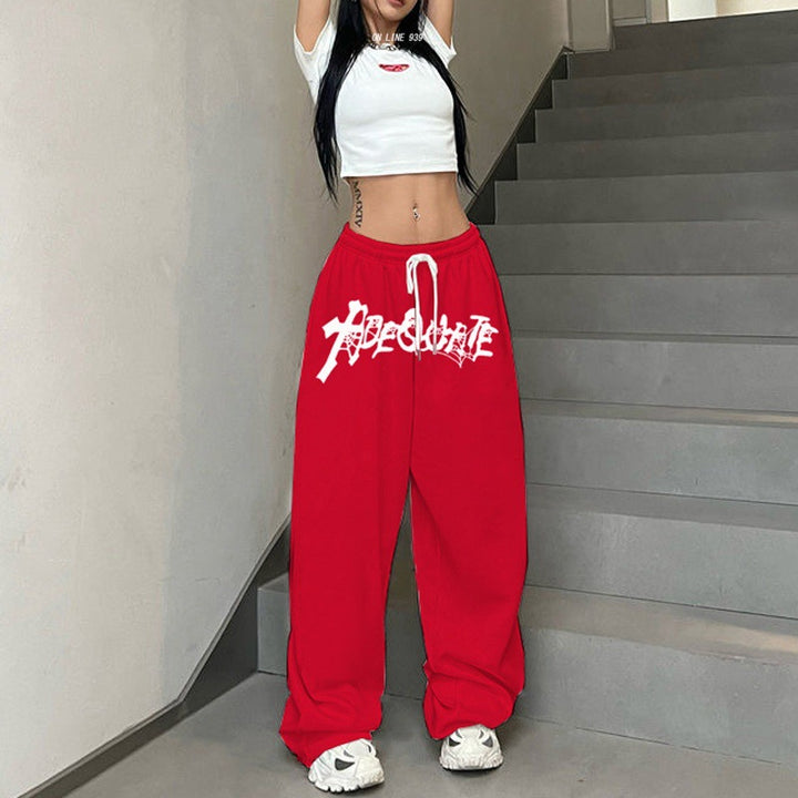 Women’s Casual Leisure Pants with Wide Cut and Stylish Print Chic & Stil