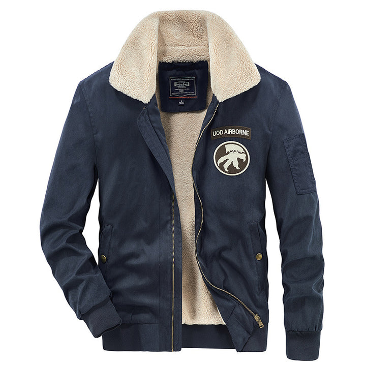 Men's transition jacket with warm Sherpa lining Lune London