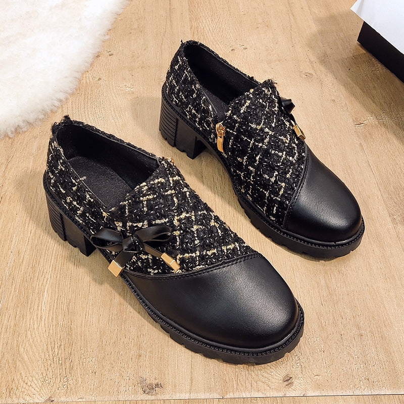 Ladies Elegant Loafers with decorative satin band and chic and stylish design
