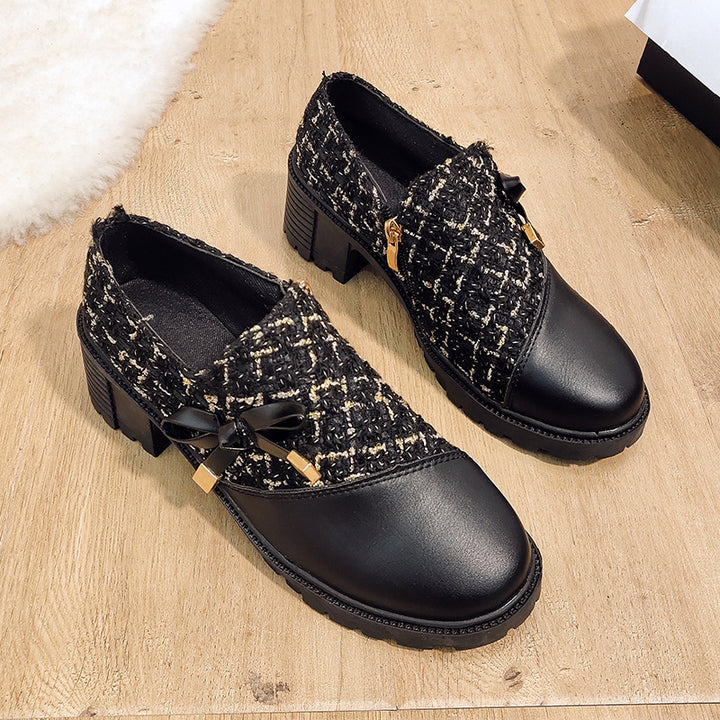 Ladies Elegant Loafers with decorative satin band and chic and stylish design