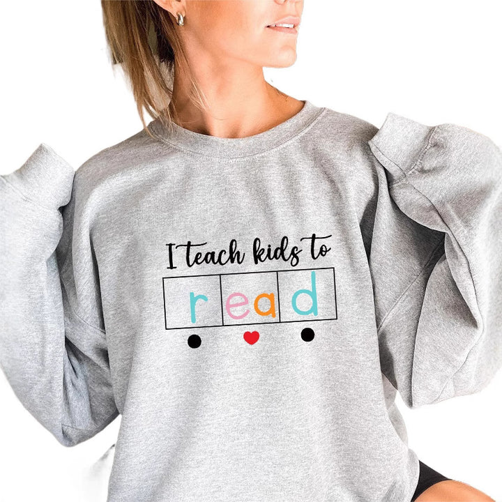 Sweat à capuche pour femmes avec motif pédagogique créatif Chic & Stil
