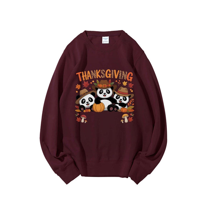 Sweat-shirt pour femmes avec design d'animal amusant et motif d'automne Chic & Stil