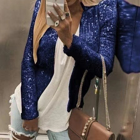 Women's Cardigan with Glitter Effect – Lune London