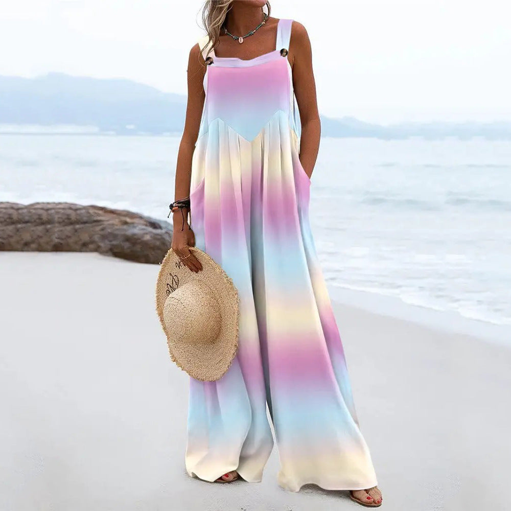 Ladies Leisure Maxi Jumpsuit Lune London