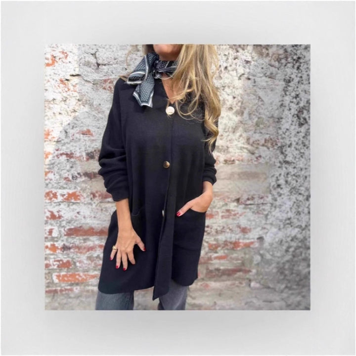 Gilet pour femmes avec poches pratiques et détails de boutons élégants Chic & Stil