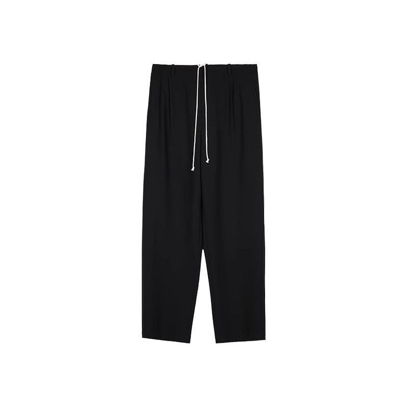 Pantalons chino pour femmes confortables et à coupe large avec ceinture ajustable Chic & Stil