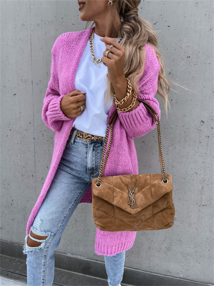Chunky knit cardigan for women with a relaxed fit and trendy details Lune London