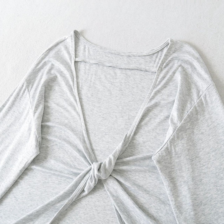 Women Long Sleeve Casual T-Shirt with Loose Fit and Comfortable Style