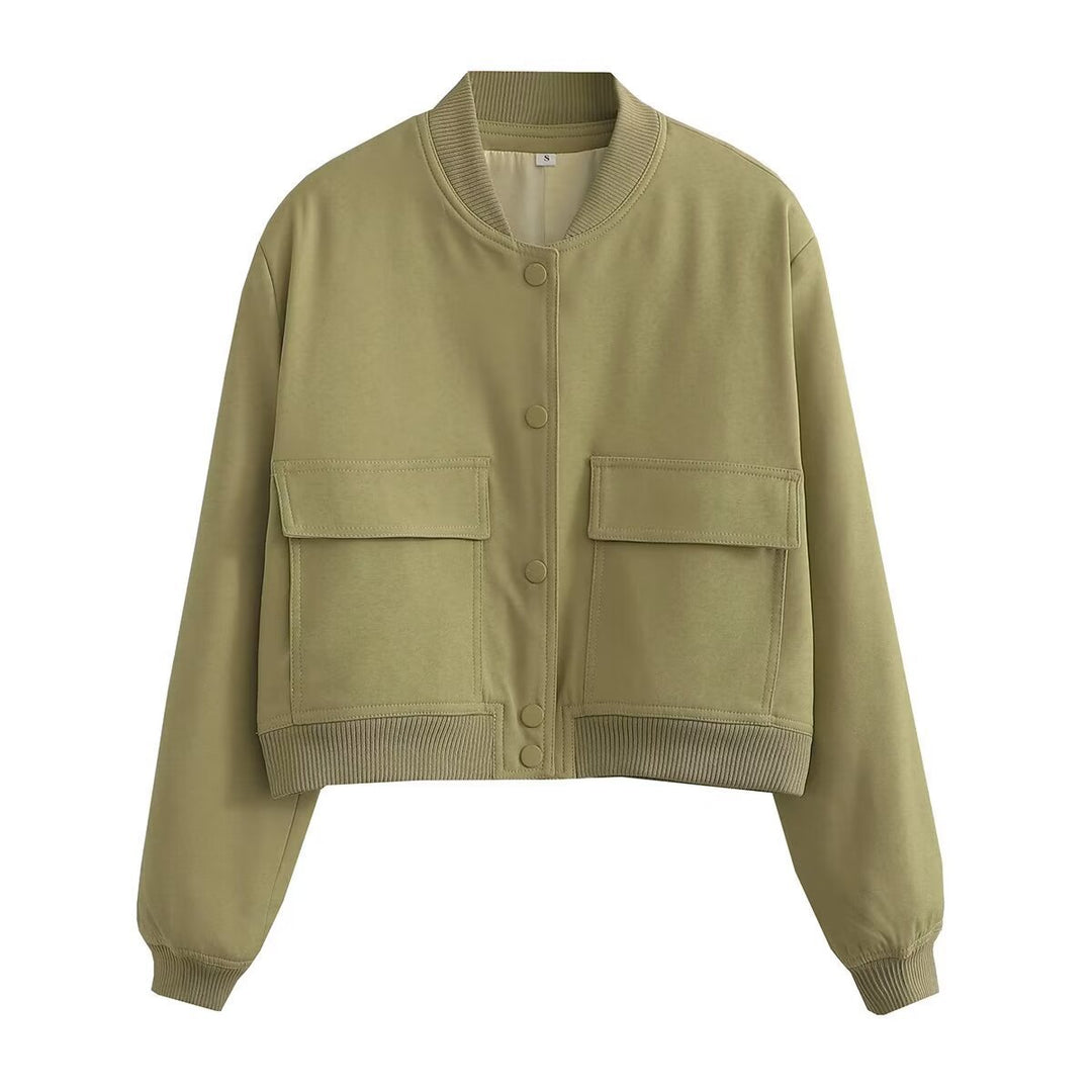 Trendy utility jacket for women with practical pockets and elegant cut Lune London