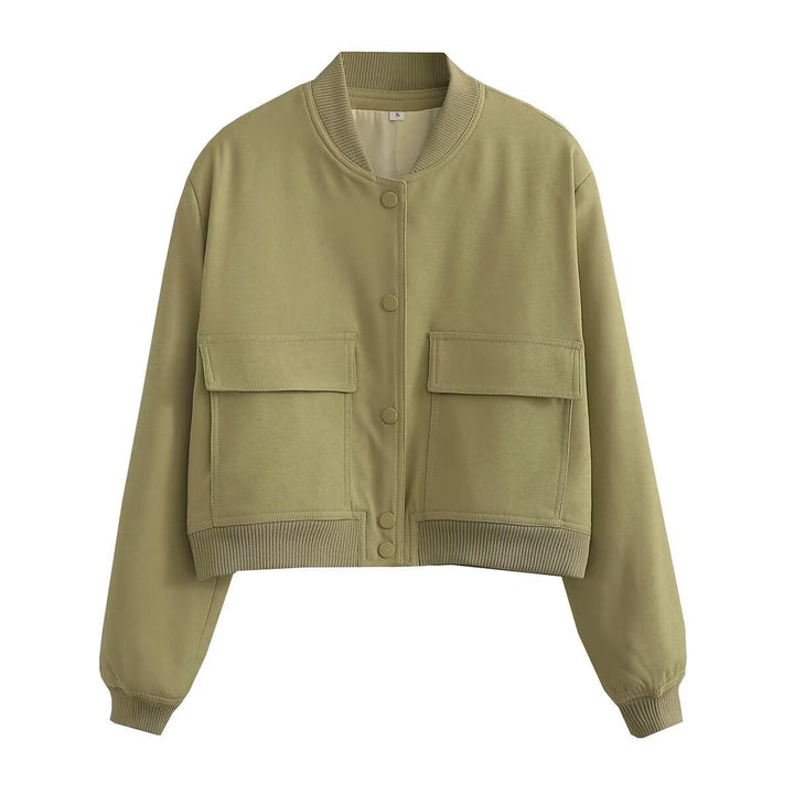 Trendy utility jacket for women with practical pockets and elegant cut Lune London