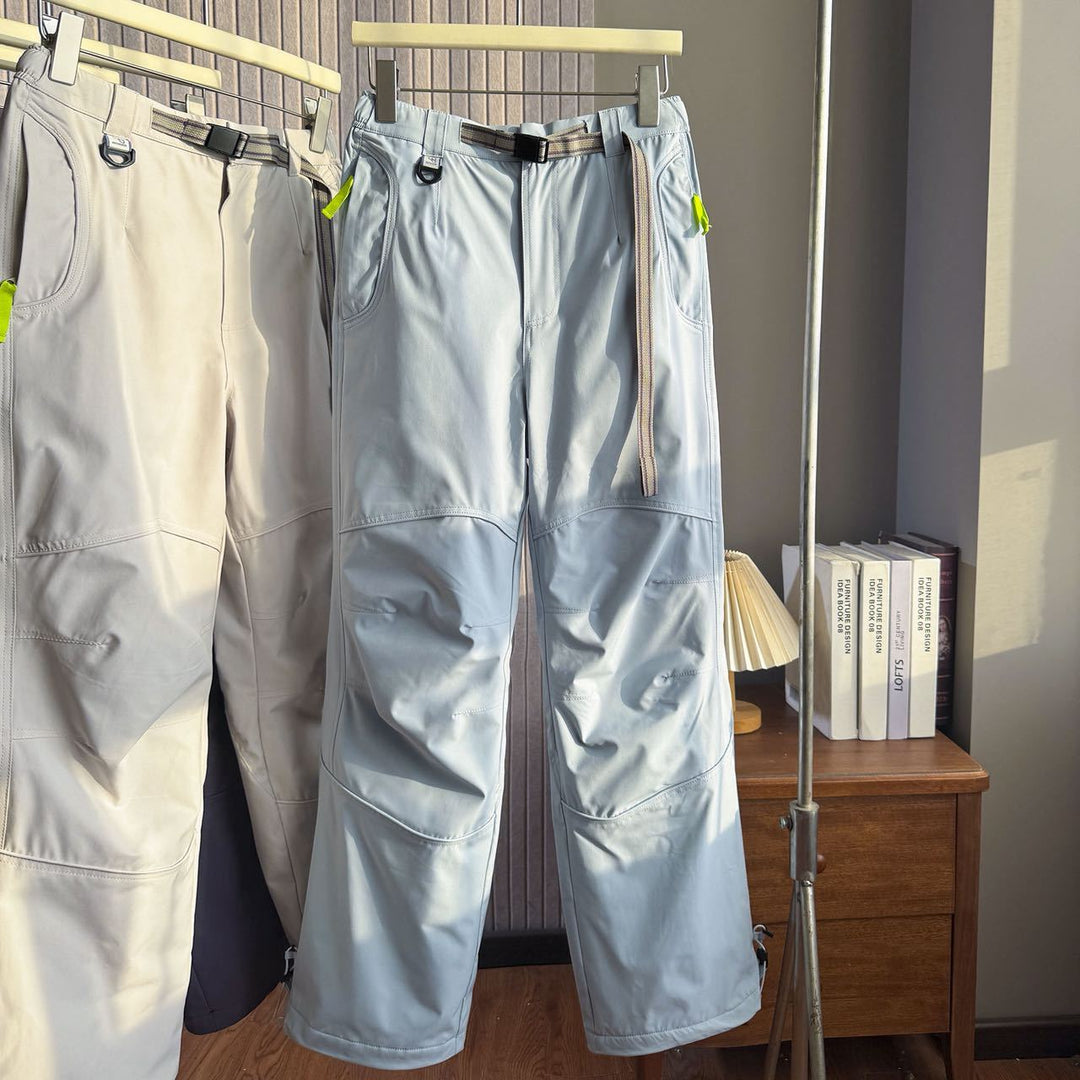 Pantalons de plein air multifonctionnels pour femmes avec taille réglable et poches pratiques Chic & Stil