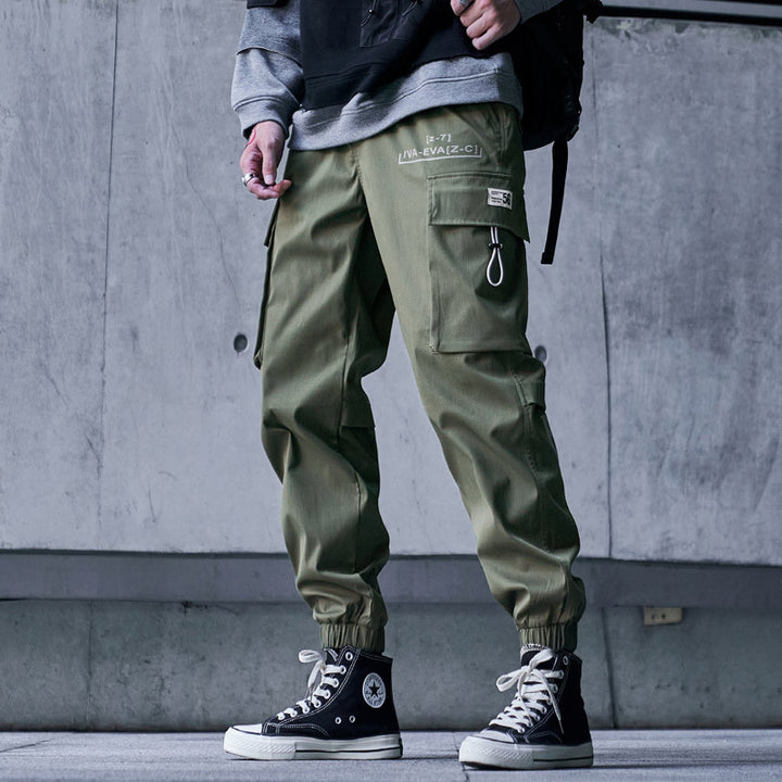 Pantalon cargo tendance pour hommes avec poches polyvalentes et coupe ergonomique Lune London