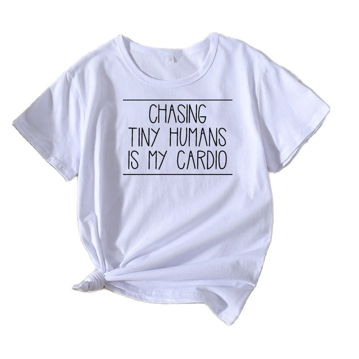 Lune London Casual Parenting Quote T-shirt for Women