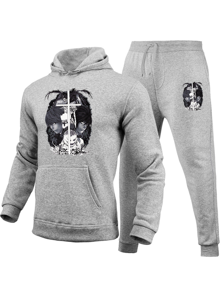Women's hoodie and jogger set with unique graphic pattern Lune London
