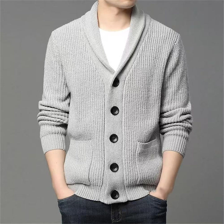 Men's mesh jacket with deep collar and practical pockets Lune London