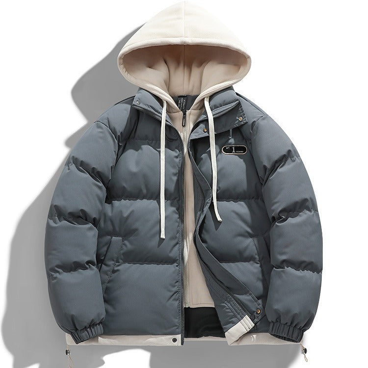 Urban down jacket for men with removable inner lining Lune London