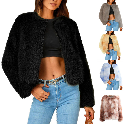 Women Luxury Faux Fur Coat with Elegant Details Lune London