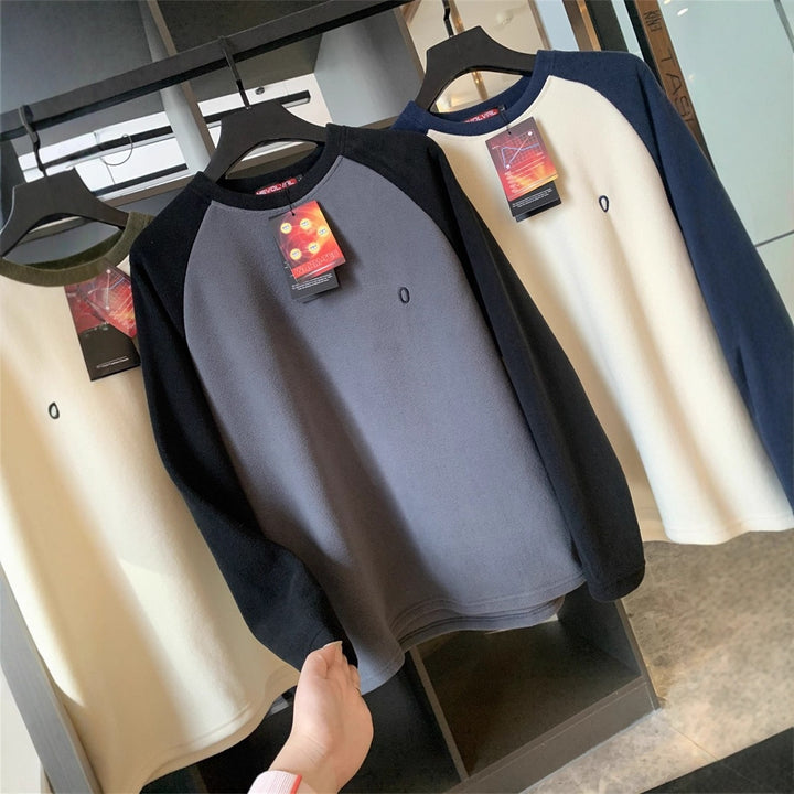 Femme haut en polaire avec manches raglan et grand confort de port Chic & Stil