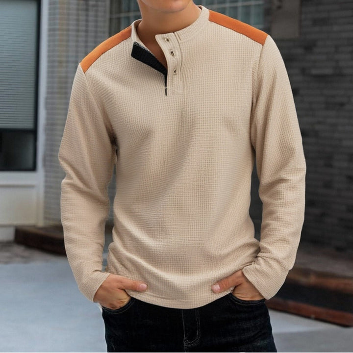 Men's long sleeve shirt with a unique structure design Lune London