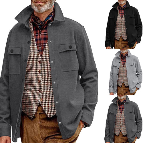 Casual outdoor jacket for men with practical pockets and modern fit Lune London