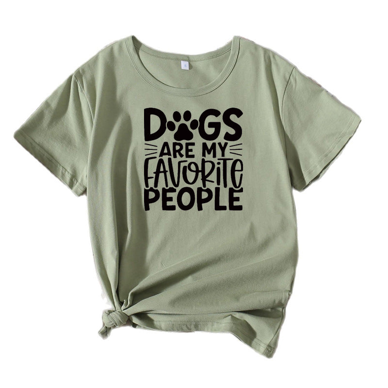Graphic T-shirt for dog-loving women Lune London