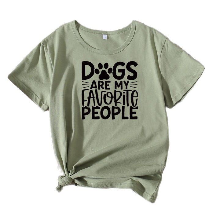 Graphic T-shirt for dog-loving women Lune London