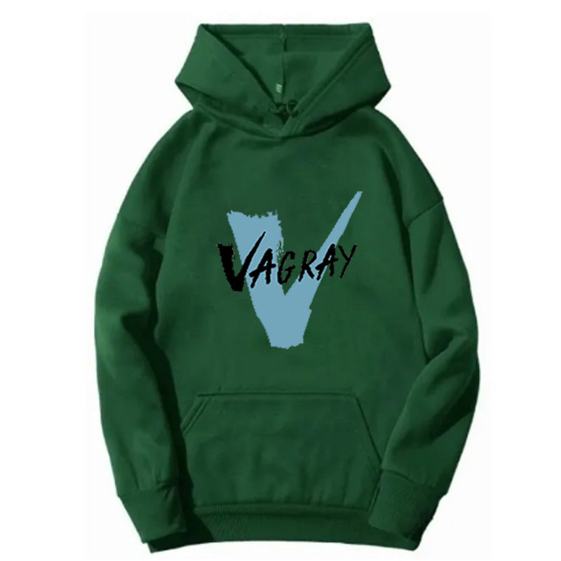 Women's hooded sweatshirt with modern logo print Chic & Stil