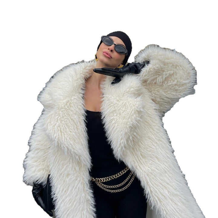 Luxury Faux Fur Coat for Women Lune London