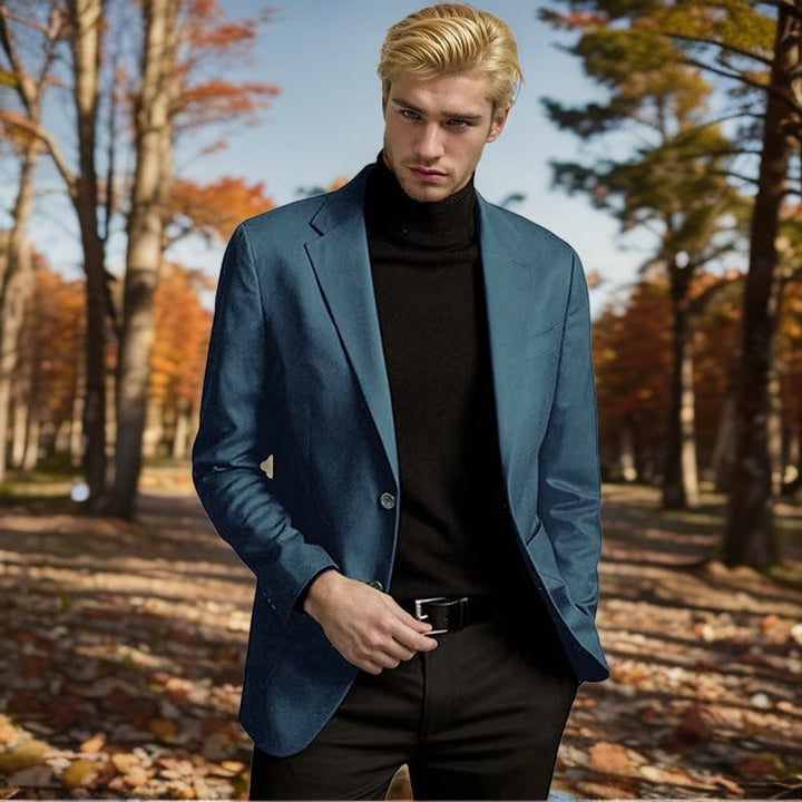 Men's Elegant Blazer with Stylish Cut and High-Quality Material Lune London