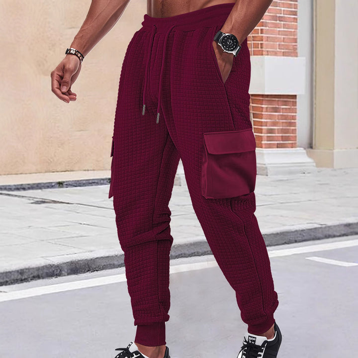 Trendy cargo joggers for men with breathable inserts Lune London