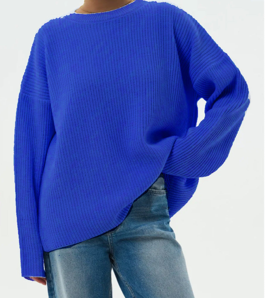 Women’s casual chunky knit sweater with wide sleeves and a modern cut Lune London